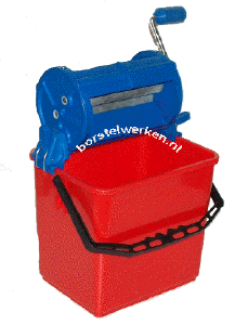 2019816G - Handpers om b.v. werkdoekjes of microvezel doekjes uit te knijpen.